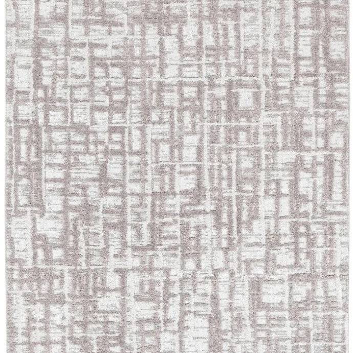 Complete image of the Bilbao rug, showcasing its entire design and modern tribal-inspired pattern.