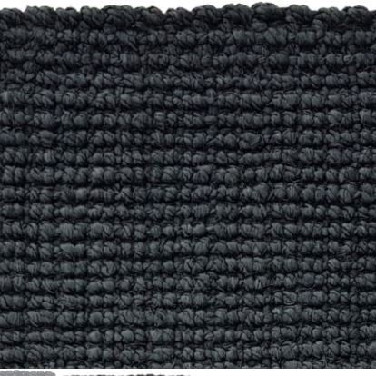 Textured black square sample