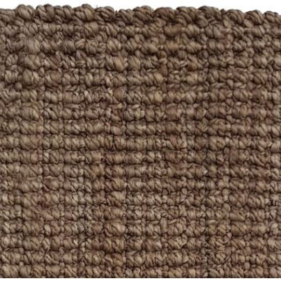 Brown textured carpet sample