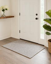 Boucle Flax Rug - Latex Backed