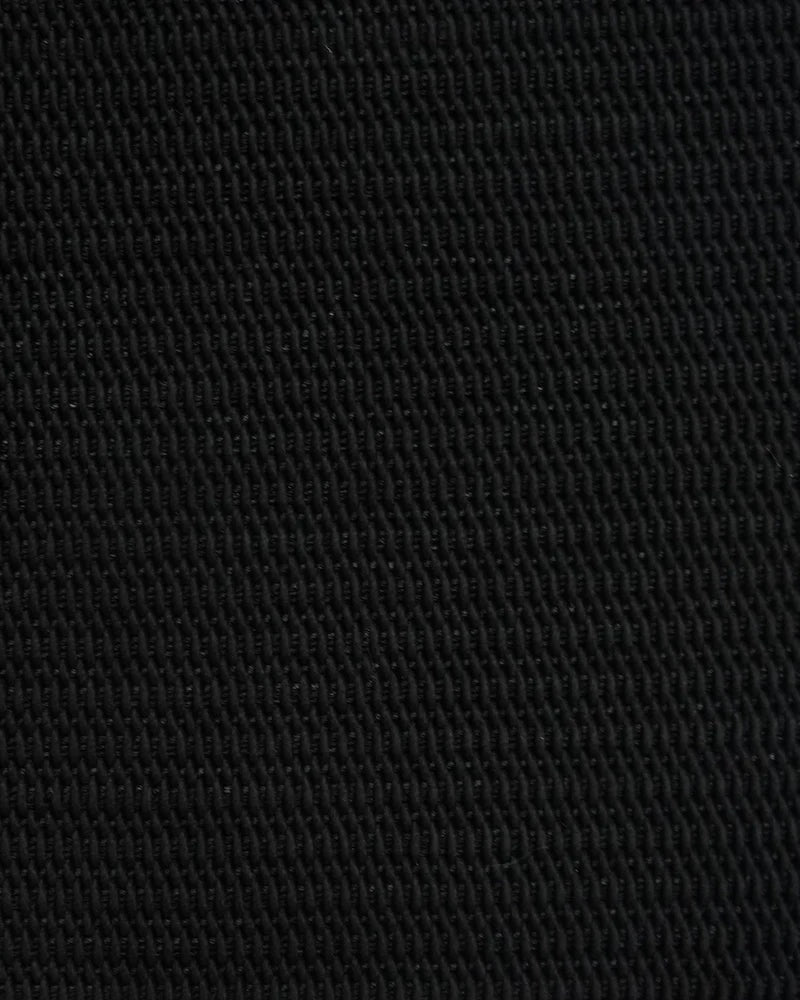 Close-up of black textured fabric