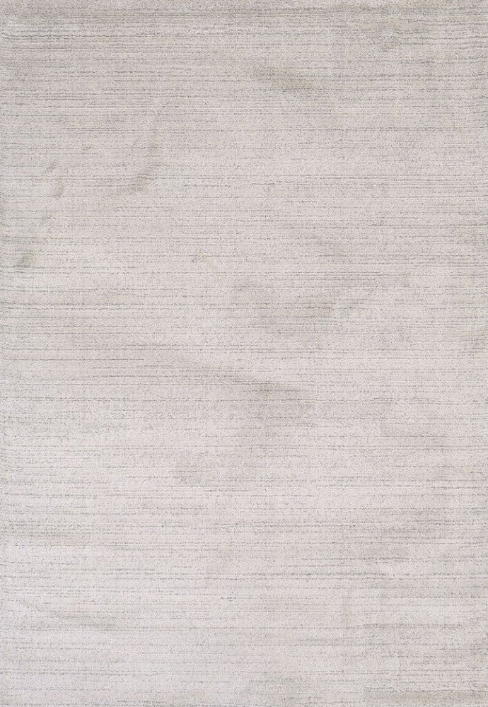 Image showing the entire Cumulus Rug in a Stone shade, highlighting its Moroccan Wool style and suitability for high-traffic areas.