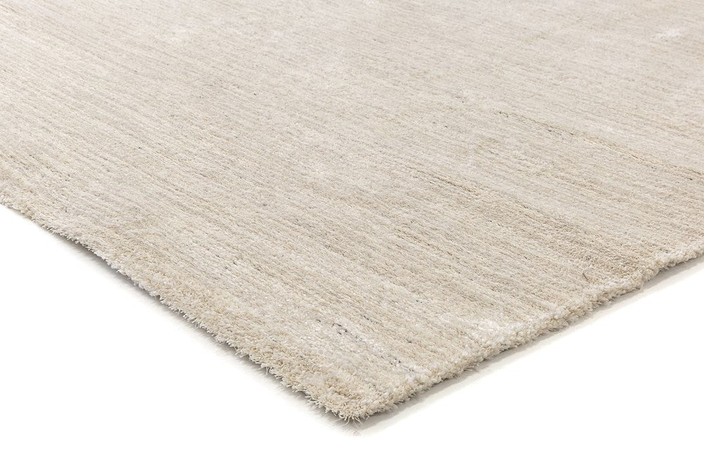 Beige rug on a white background