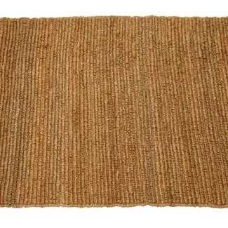 Brown woven mat on a white background