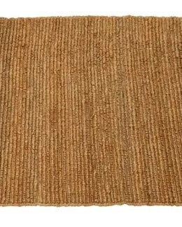 Brown woven mat on a white background