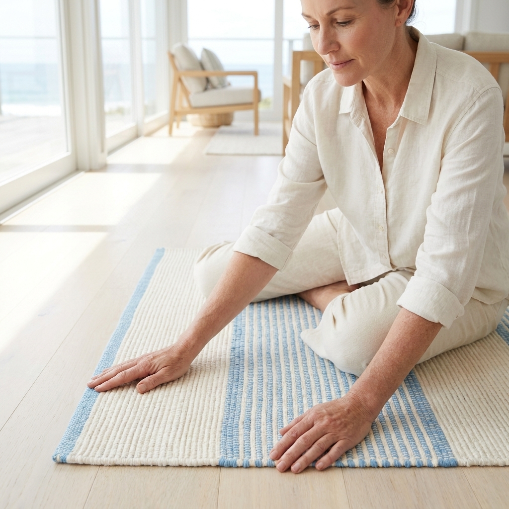 La_Mirada_Rug_in_Asiatic_Blue rug