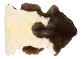Lhasa Long wool sheepskin rug in Natural