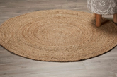 Phoenix Natural Round Jute Rug