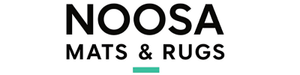 Logo of Noosa Mats & Rugs on a white background