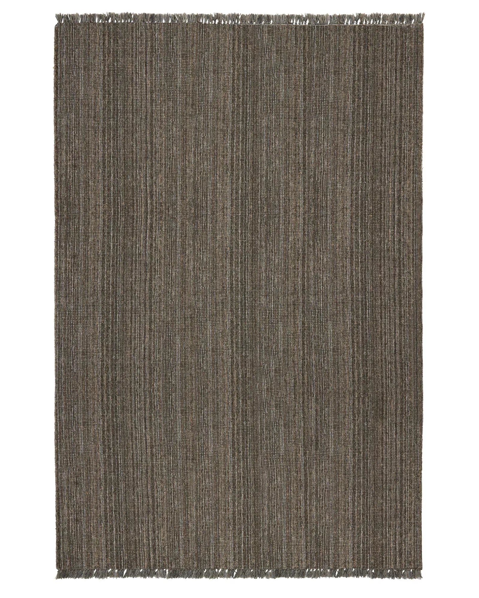Textured brown rug on a white background