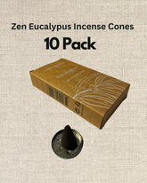 Zen Eucalyptus Incense Cones (10 Pack)