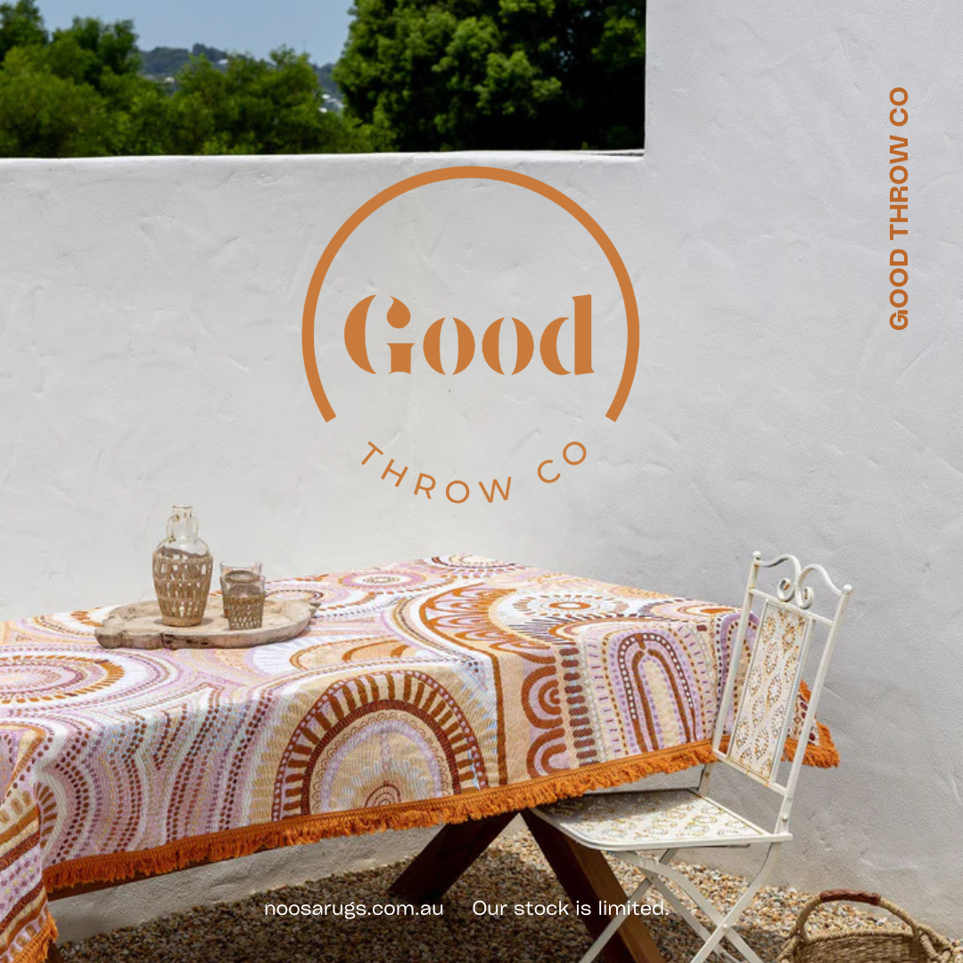 Where Art Meets Living: Good Throw Co. Has Arrived at Noosa Mats & Rugs!