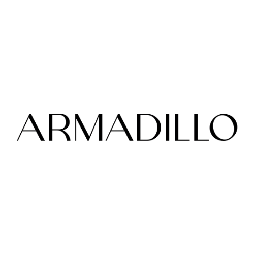 Armadillo logo on white background