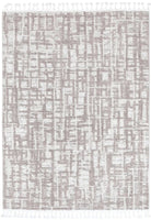 Complete image of the Bilbao rug, showcasing its entire design and modern tribal-inspired pattern.