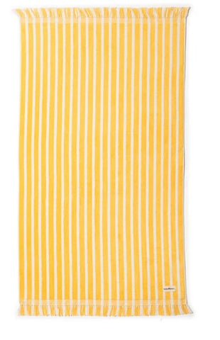 Beach Towel - Monaco Mimosa Stripe