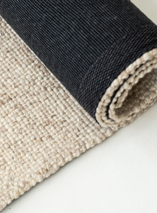 cairo thunder rug on white 