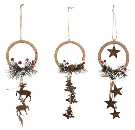 Chirstmas Reef Door Hanger (Pack of Three)