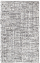 Textured gray rug with a subtle pattern
