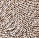 Kerala gold rug in round pattern