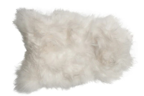 Long Wool Sheepskin - Nat White