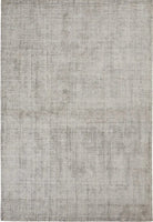 Overall view of the Matisse Rug in Shale, showcasing its plain design with a subtle salt and pepper gradient in shale colour.