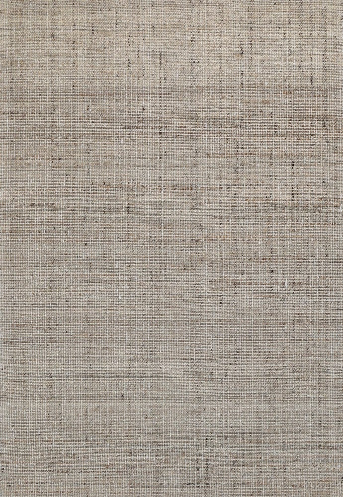 Complete image of the Dune Jute & Wool Natural Rug, showcasing its natural color and textured pattern.
