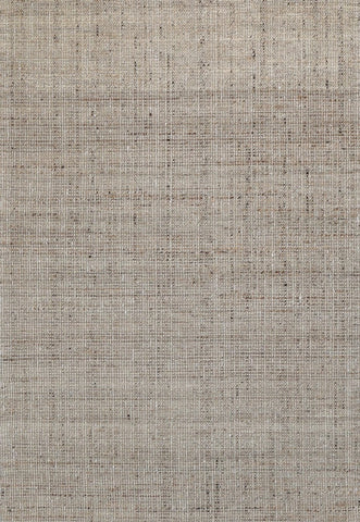 Complete image of the Dune Jute & Wool Natural Rug, showcasing its natural color and textured pattern.