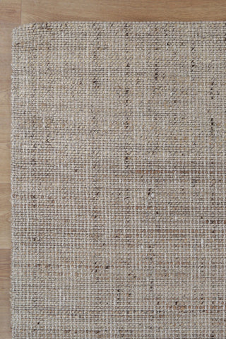 Zoomed-in view showing the hand-knotted technique of the Dune Rug, illustrating the craftsmanship and quality.