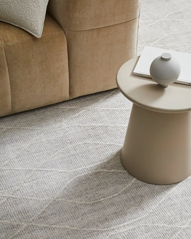 Photo capturing the soft, inviting surface of the rug, ideal for adding warmth to any space.