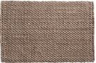 Textured brown rug on a plain background
