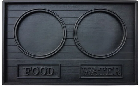 Pet Food Non-Slip Rubber Tray