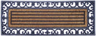 Decorative doormat with black decorative border Noosa Rugs