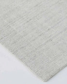 Close-up detail of the Travertine Marble Rug's texture, emphasising the blend of viscose and wool materials.