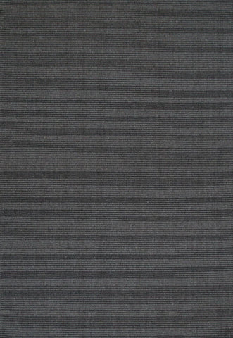 Complete image of the Zalia Cord Handloom Slate Rug, showing its overall design and elegant slate colour.