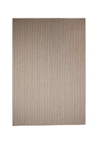 Rectangular beige rug with subtle pattern on a white background