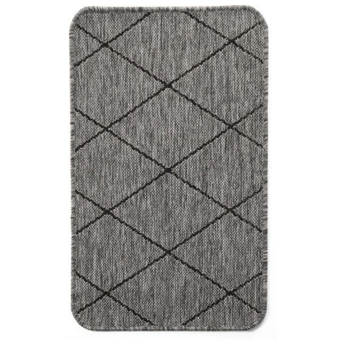 Chino Rug in Silver Grey Black (1931)