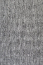 Close up of the chinoe silver white rug