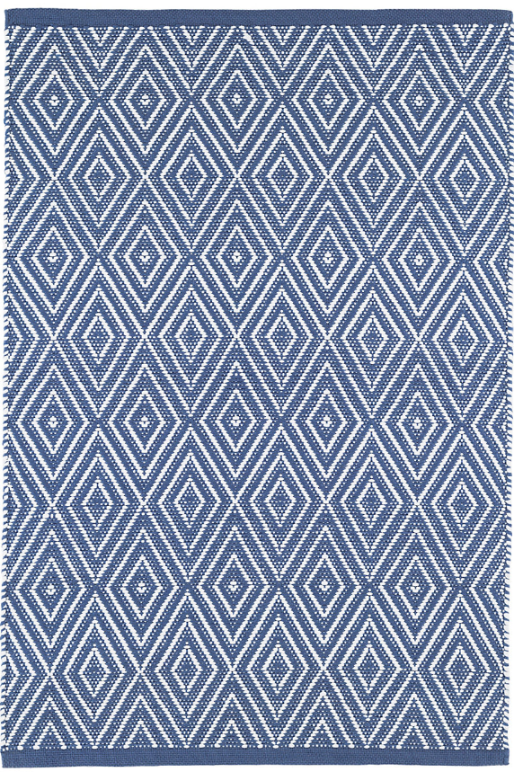 Diamond Denim/ White - Indoor/Outdoor