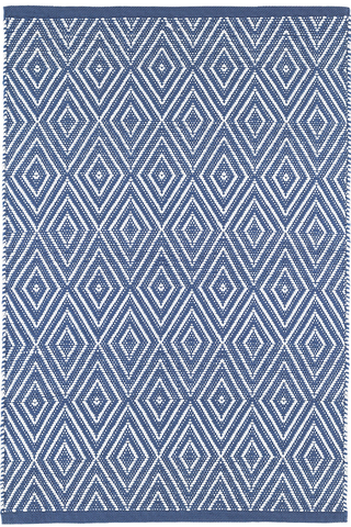 Diamond Denim/ White - Indoor/Outdoor