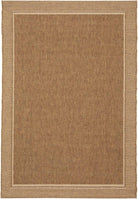 Beige area rug with a subtle pattern