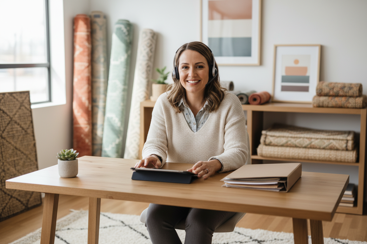 please create an image that will be used for contacting our team for a return