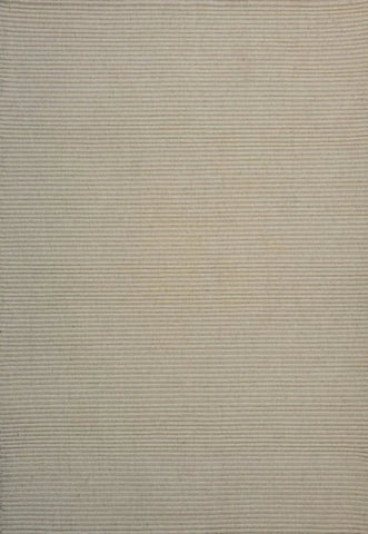 Complete image of the Zalia Cord Handloom Ivory Rug, showcasing its elegant ivory color and intricate handloomed design.