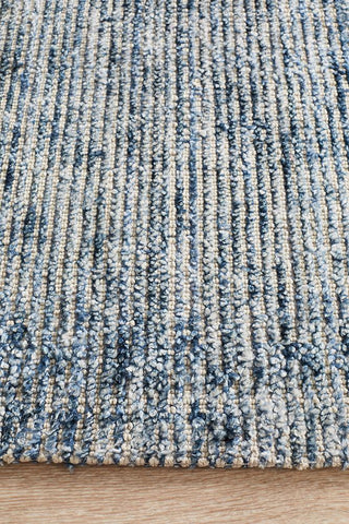 Detailed view of the Allure Rug's texture, highlighting the fine 9mm cut loop pile and the silk-like quality of the rayon-cotton blend.