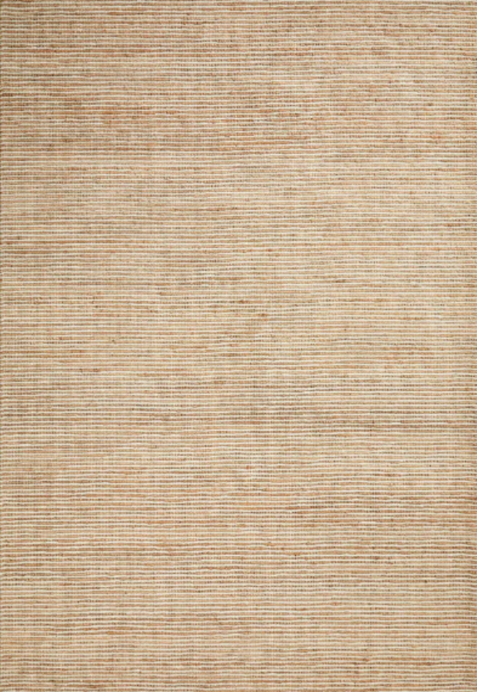 Full-size image of the Lisbon Seasalt rug, capturing its large dimensions and elegant striped pattern, suitable for spacious interiors.